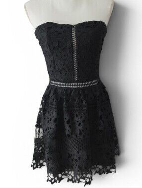 NEW Ungaro Crochet Dress SZ S